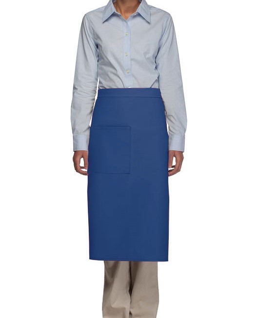 Royal Blue Full Length Waist Aprons